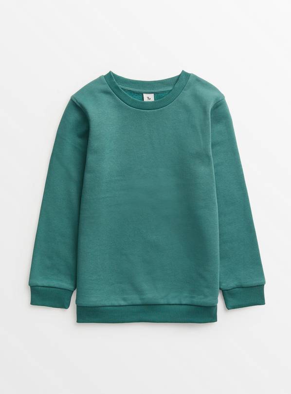 Green Longline Sweatshirt 12 years